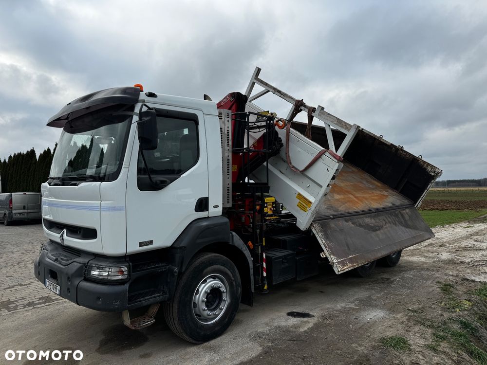 Renault KERAX 320 DCI 6X4 // DŹWIG HDS FASSI F110A RADIO PILOT // - 3