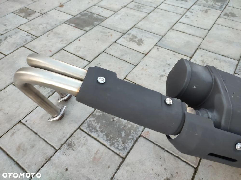 Tłumik, wydech, kolektor, osłona wydechu Kawasaki EN 650 Vulcan - 11