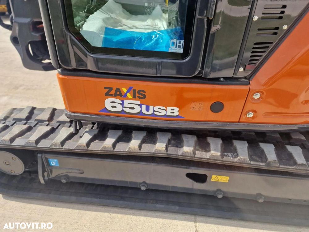 Hitachi ZX65, 6,5tone, 2025, NOU, 66.900 EUR+Tva, PROMOTIE CUPLA RAPIDA+3 CUPE NOI, Aer cond, Inst picon, Ad sapare 4,5m, latime 2m, inaltime 2,55m, posibilitate leasing 5 ani, SUPER PRET 66.900 EUR+Tva - 19
