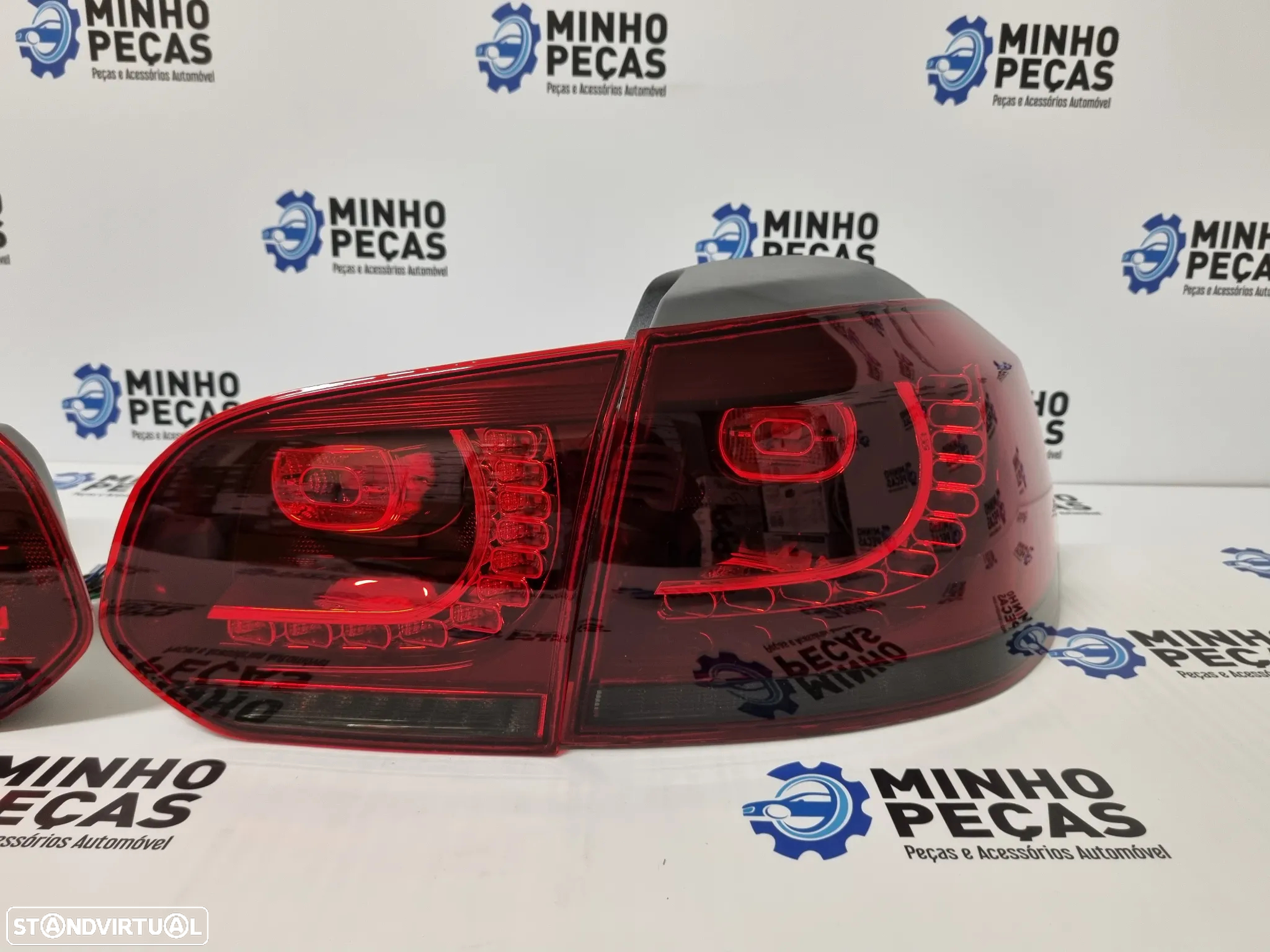 Farolins VW Golf 6 Look R20 em LED - 5