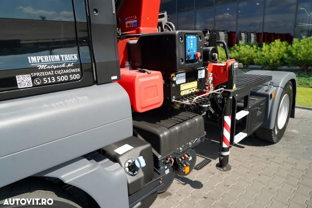 MAN TGS 18.480 / 4x2 / HDS HMF 1820 K6 / 17.2 m REACH / MANUAL / RADIOCOMANDĂ / IMPORTAT - 17