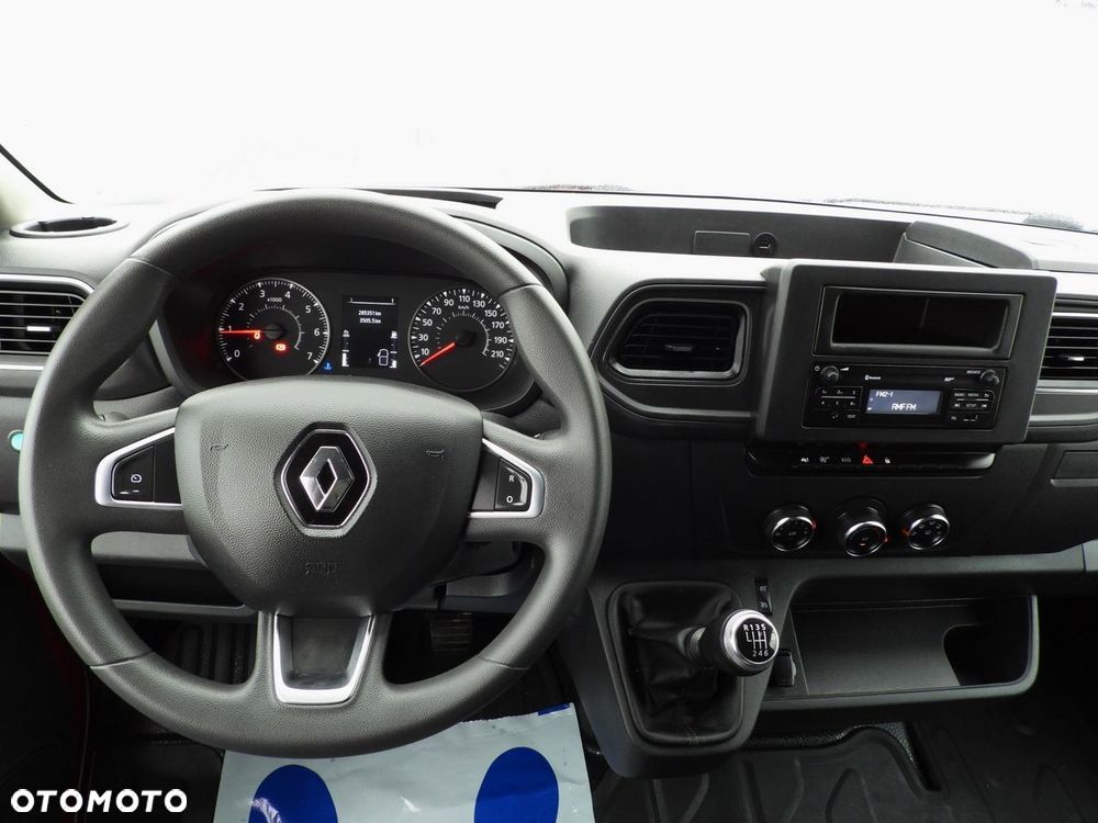 Renault MASTER PLANDEKA 10 PALET WEBASTO TEMPOMAT LEDY PNEUMATYKA KLIMATYZACJA  165KM - 29