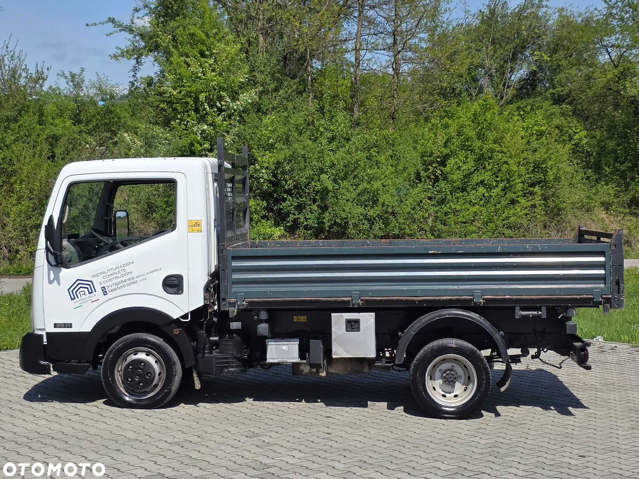 Nissan Cabstar 35.11 Wywrotka/Kiper 3-Stronny ! Oryginał ! Z Włoch  ! - 13
