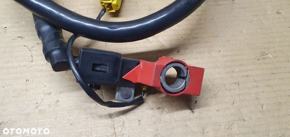 Klema plusowa kabel przewód bezpiecznik pirotechniczny VW Phaeton 3D1971228B - 5