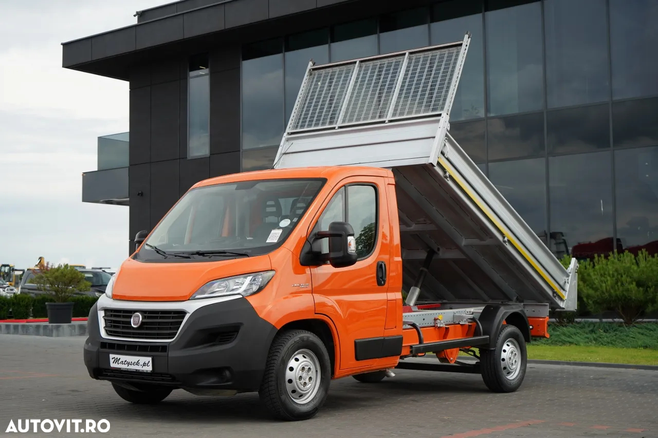 Fiat DUCATO / 2.3D / CAMION BASCULANTE ALUMINIU 3.2M / AER CONDIȚIONAT / KM 70.000 KM - 4