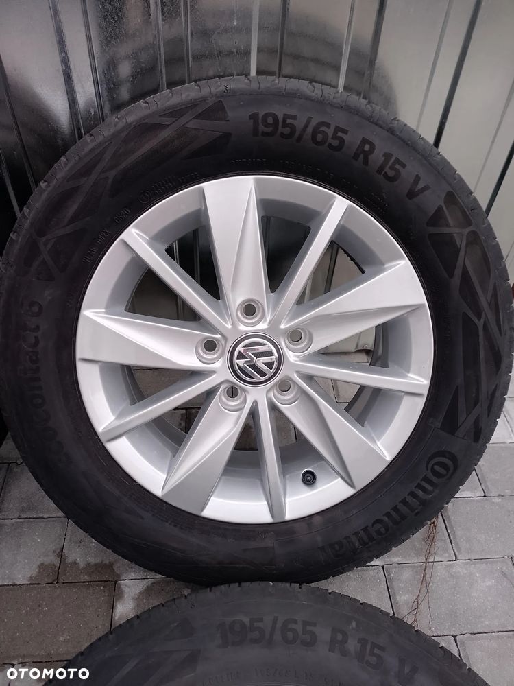 Koła aluminiowe 195/65/15 lato VW - 4