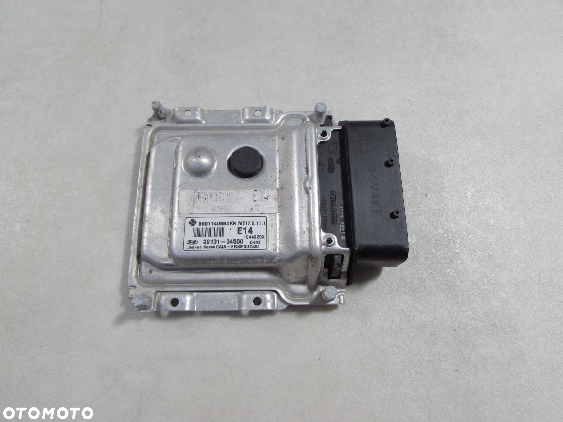 HYUNDAI I10 II 1.0 14-19 KOMPUTER STEROWNIK ECU SILNIKA 39101-04500 EE50FS01500 - 1