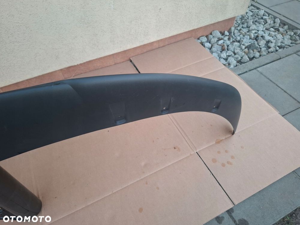 spoiler dokładka porsche taycan 9j oryginał super stan - 7