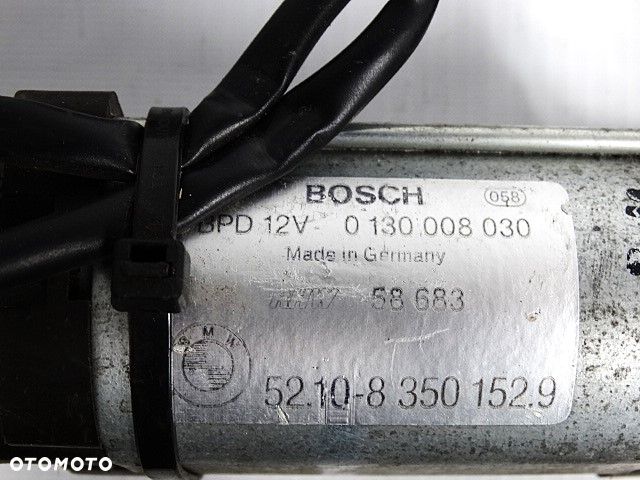 BMW E32 E34 E38 E39 Fotel Silniczek Silnik Napęd Regulacji Wysokości Fotela  Nachylenia Oparcia Brose Bosch 52108350152  8350152  0130008030 - 4