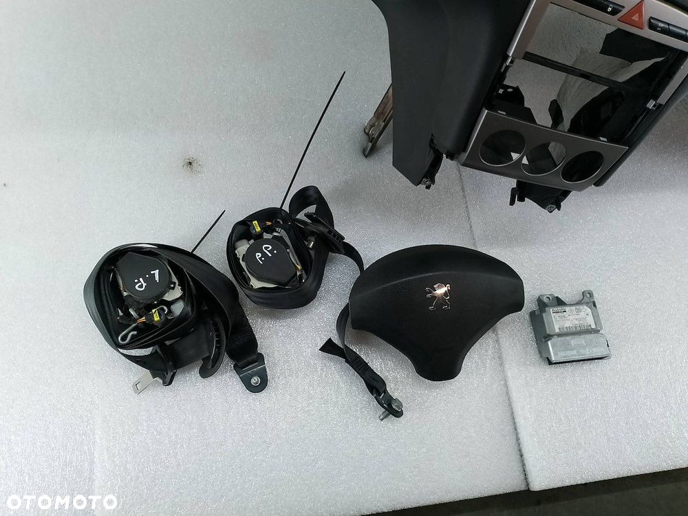 DESKA ROZDZIELCZA,KONSOLA PODUSZKI SENSOR PASY PEUGEOT 308 - 2