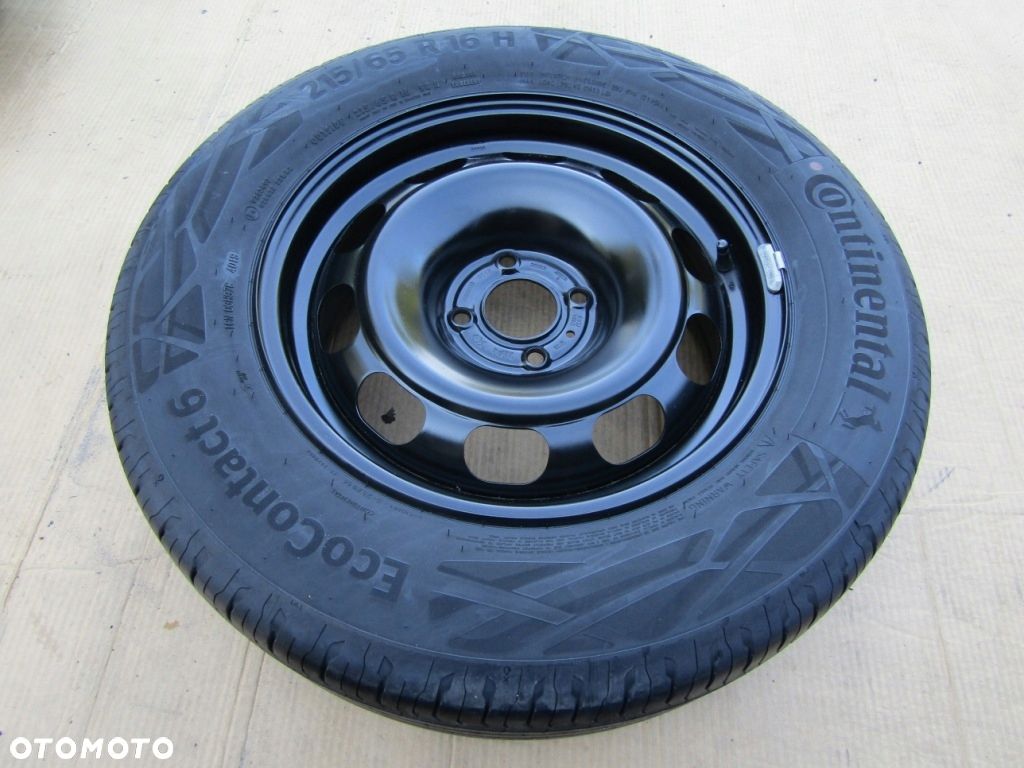 1x Felga Koło Zapasowe Dojazdowe 16 Peugeot 2008 II 6,5j 4x108 ET32 215/65 - 1
