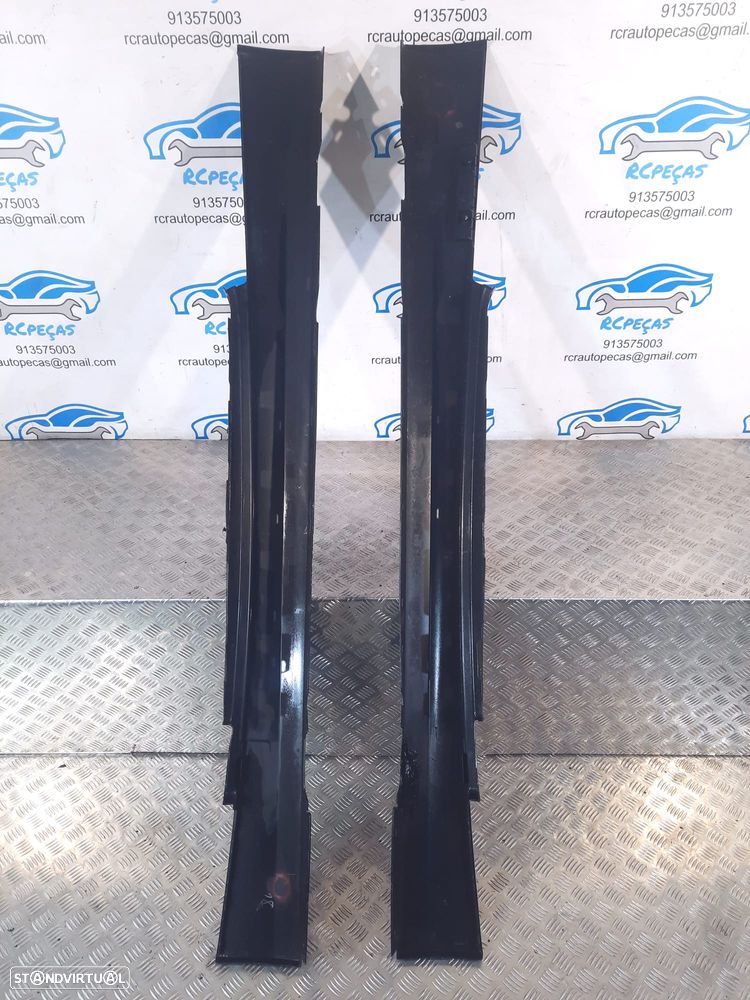 EMBALADEIRA EMBALADEIRAS ESQUERDA DIREITA BMW SERIE 1 E81 E82 COUPE E88 CABRIO 51777183234 7183234 15857711 SAIA SAIAS LATERAL LATERAIS - 6