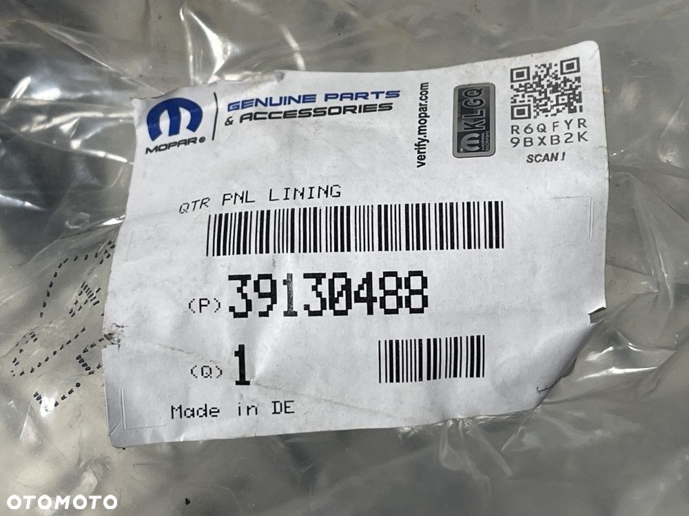 NOWA ORYGINALNA LISTWA DRZWI PRAWA TYLNA PRAWY TYŁ OPEL ASTRA K V LIFT 19-22 39187586 - 9