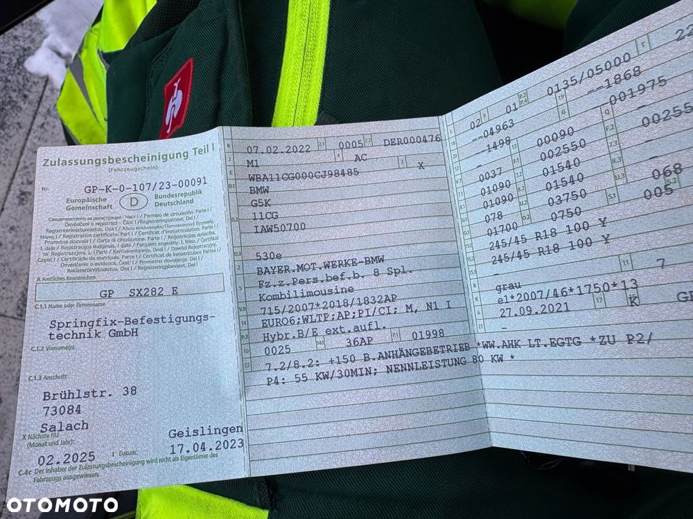 BMW Seria 5 530e M Sport sport - 33