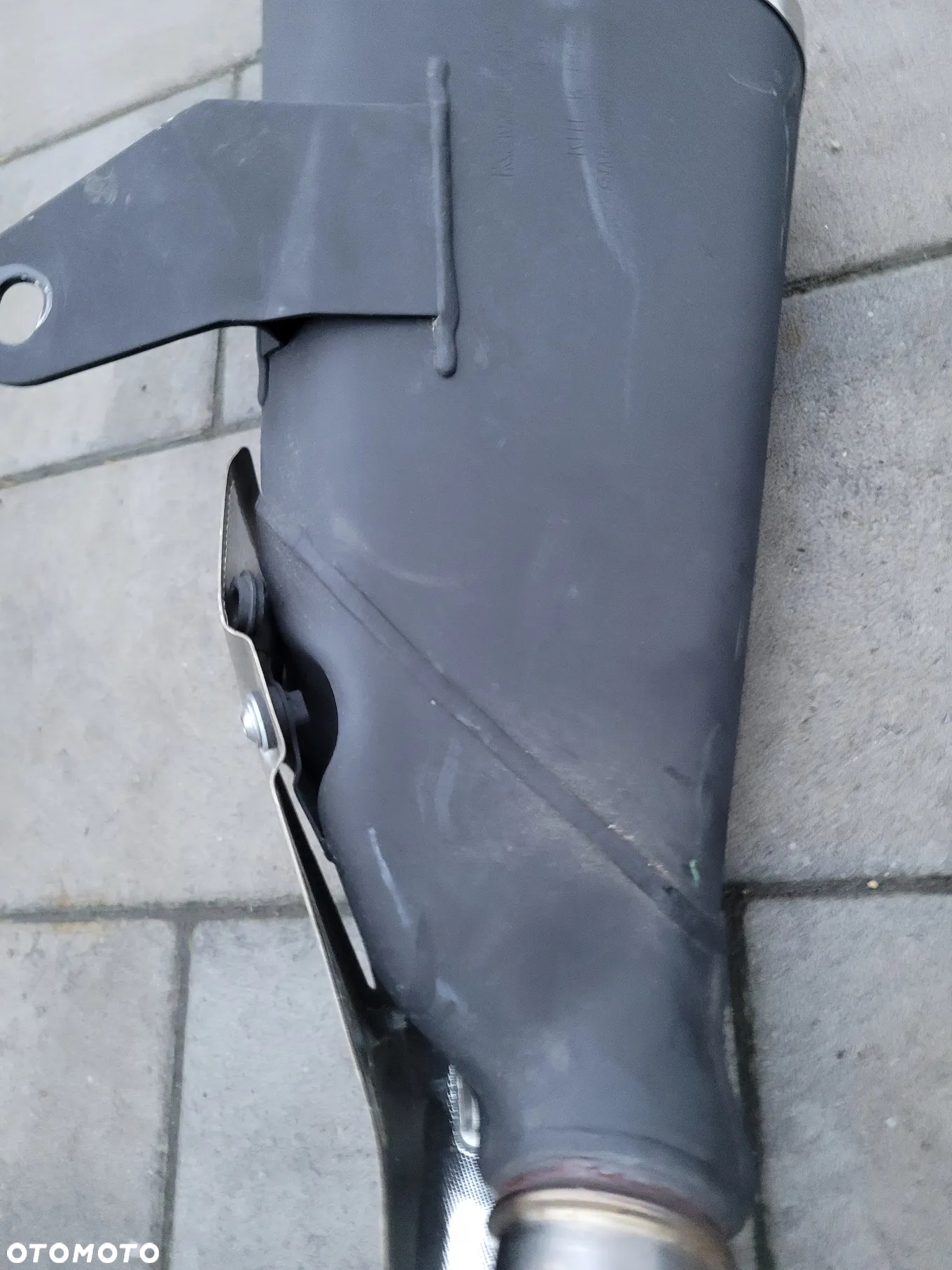 Wydech, tłumik, osłona wydechu, tłumika Kawasaki Z900 Z 900 - 17