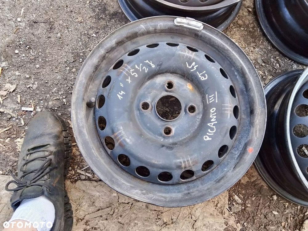 felga stalowa kia picanto iii 14" 4x100 5.5" et 45 52910-g6100 - 2