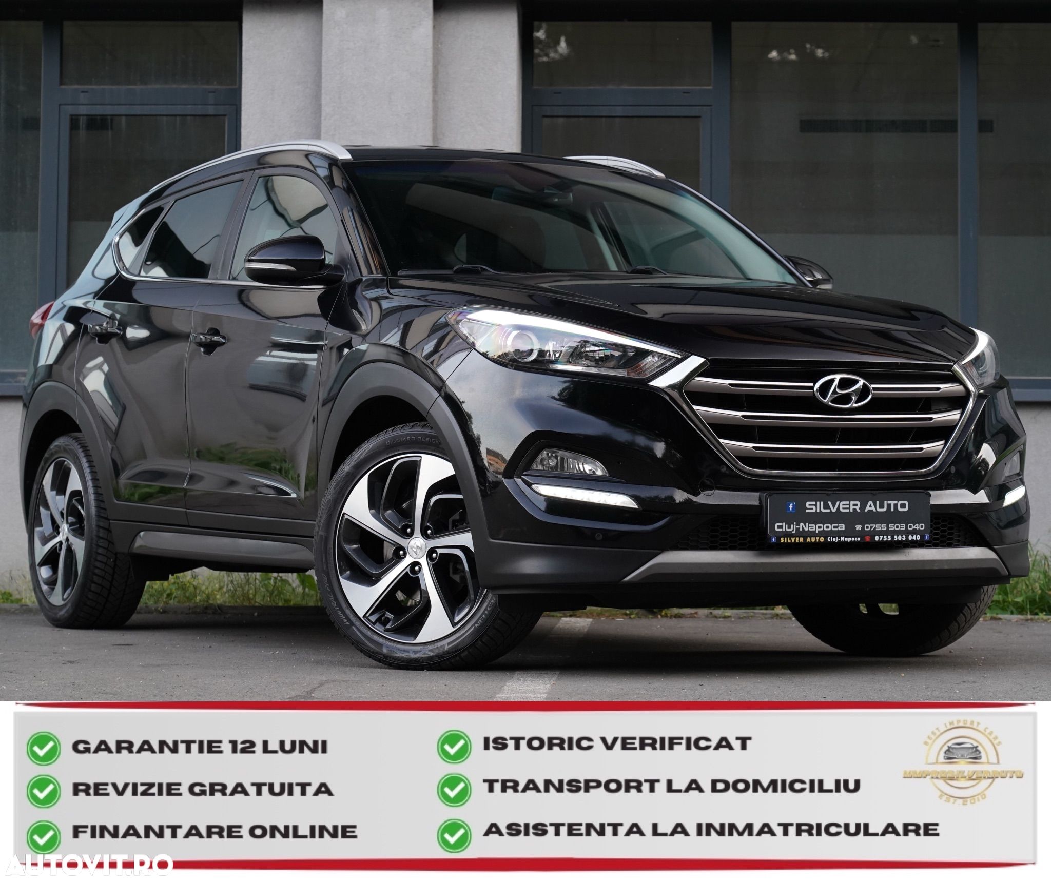 Hyundai Tucson blue 1.7 CRDi 2WD DCT Premium - 1