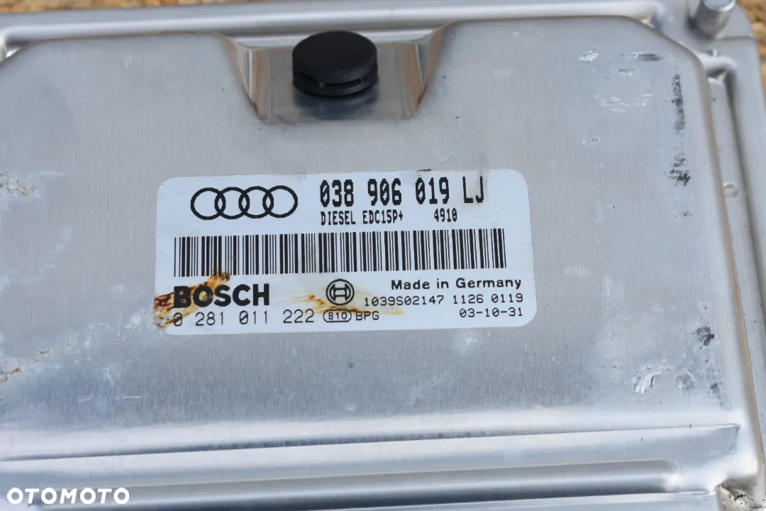 STEROWNIK KOMPUTER AUDI A4 B6 1.9TDI AVF 038906019LJ - 2
