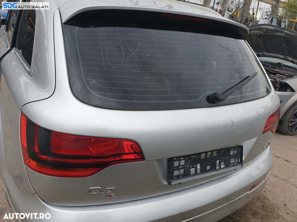 Hayon Haion Portbagaj Dezechipat cu Luneta Geam Sticla cu Imperfectiuni Audi Q7 4L 2007 - 2015 Culoare LY7W [Q2828] - 4