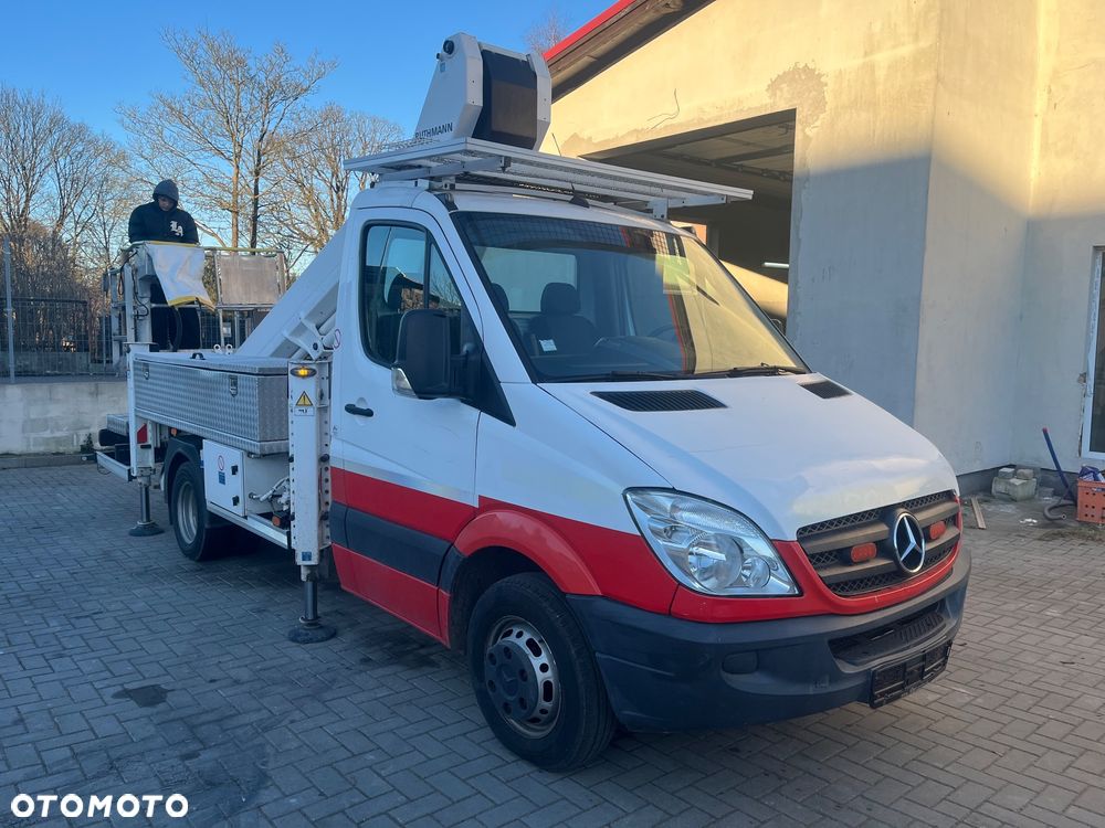 Mercedes-Benz Podnośnik Koszowy Zwyżka Izolowany Kosz!!!  Ruthmann TB220 22 metry 14 w Bok Udt jak Wumag Multitel Gsr - 24