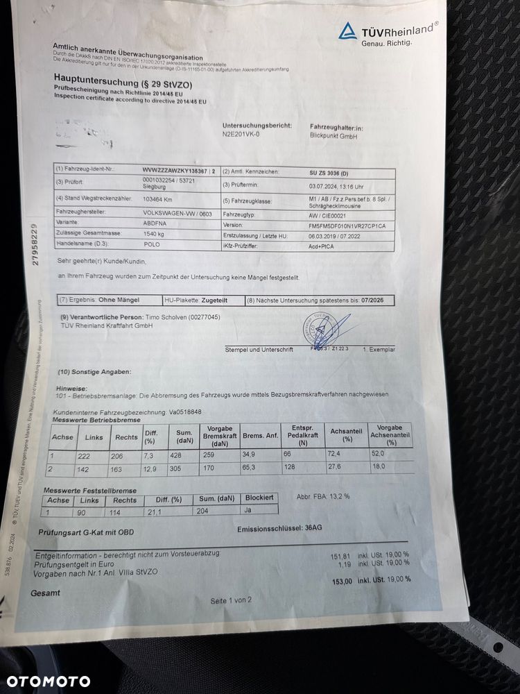 Volkswagen Polo 1.0 Trendline - 14