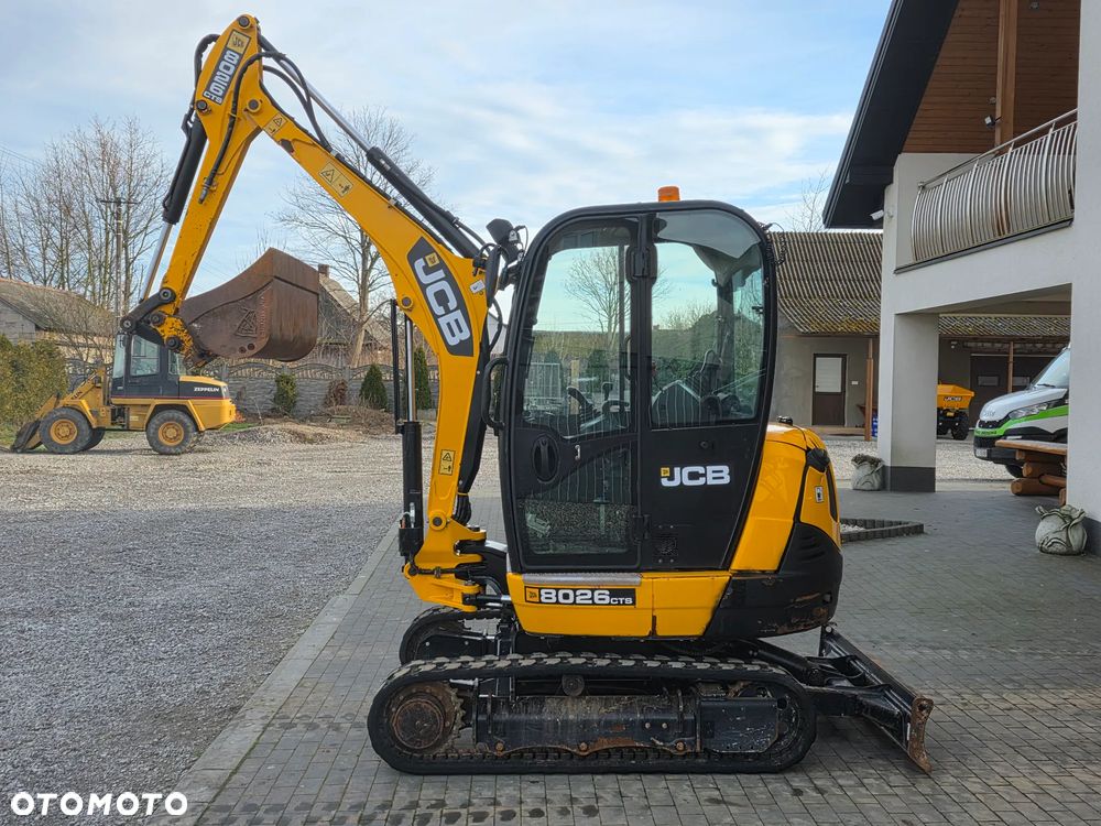JCB JCB 8026 mini koparka 3 łyżki szybkozłącze 1 wł sprowadzona serwisowana idealna 8025 - 1