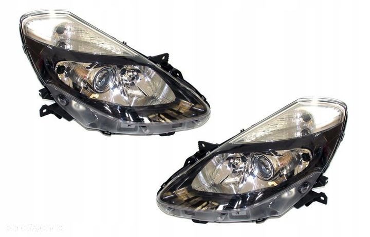 Reflektor Lampa Przednia RENAULT CLIO III 2009-2014 Soczewka H1 H7 H7 Nowa