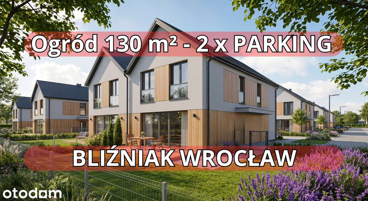Wrocław- BRAK SKOSÓW -OGRÓDEK - Fotowoltaika/Pompa - BLISKO AOW/S5