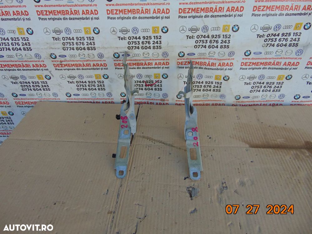 Balamale capota Peugeot 208 dupa 2019 Opel corsa F cod 9823211580 9823211680 - 3