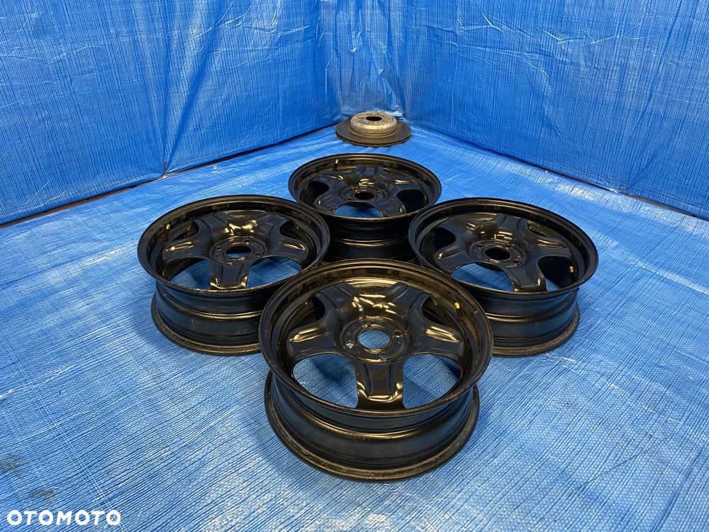 KOŁA KOŁO FELGA STALOWE STRUKTURALNA 6Jx16" 4X100; 60,1mm ET37 RENAULT DACIA ORYGINAŁ - 4