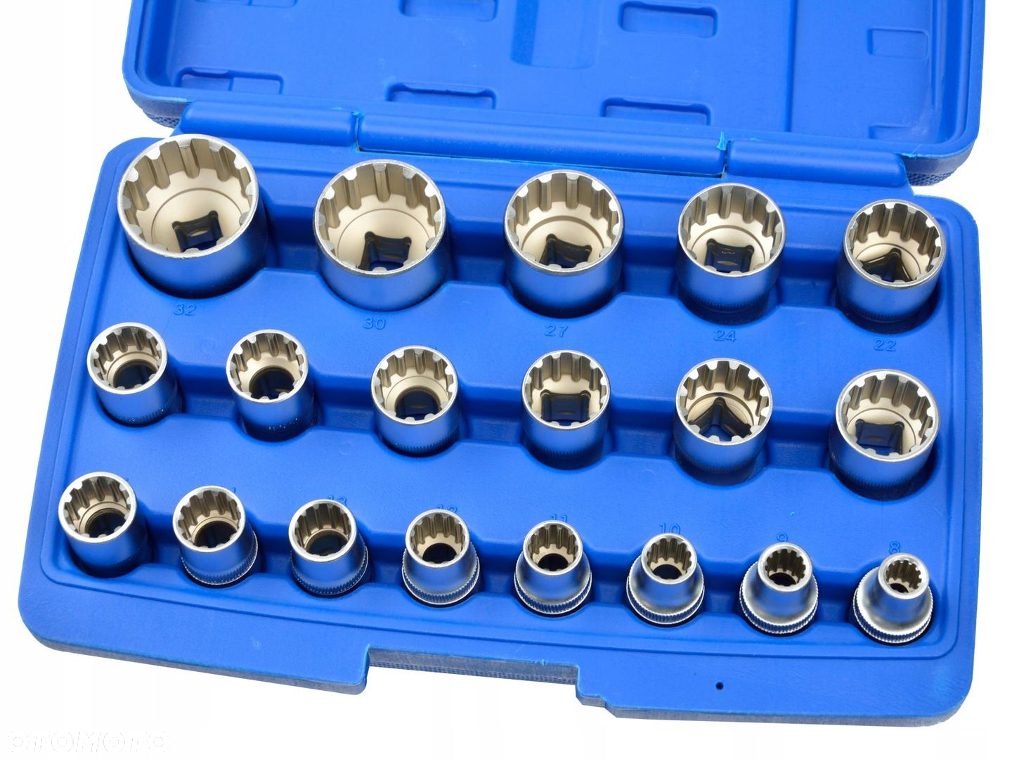 NASADKI SPLINE 12KĄT ZESTAW NASADEK 1/2 8-32 19e - 6