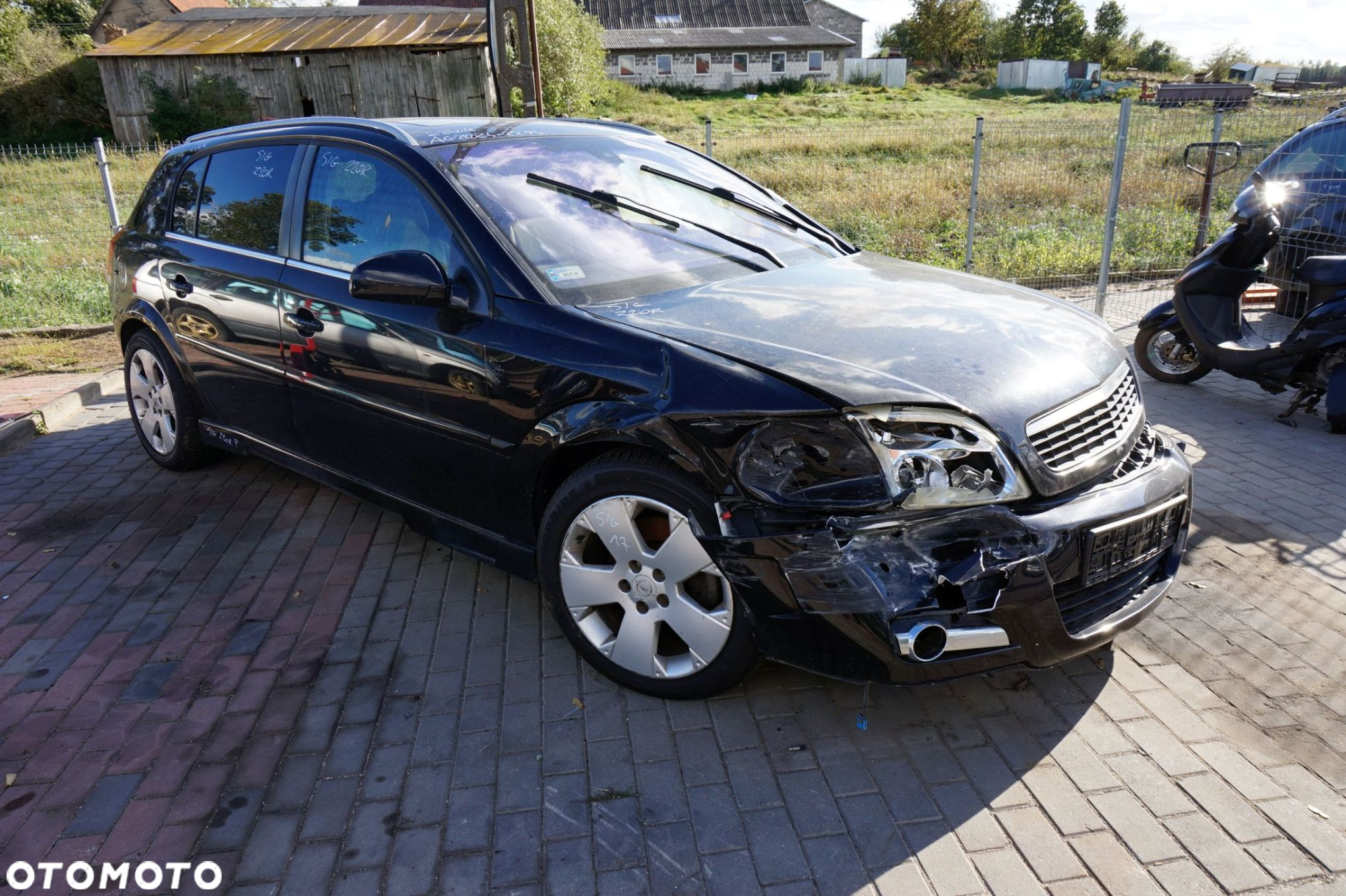 ZDERZAK PRZEDNI SIGNUM  Z20R IRMSCHER CZARNY OPEL 2003-2008 - 3