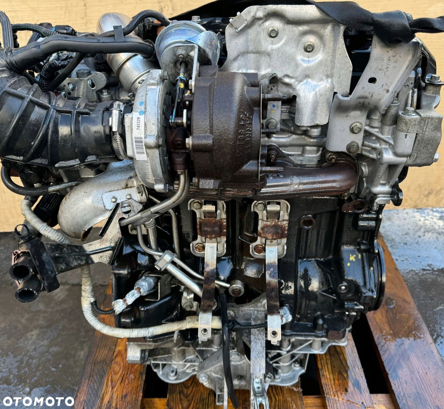 SILNIK KOMPLETNY RENAULT LAGUNA 2.0 DCI 150KM M9R A 744 MONTAŻ GVARANCJA - 1