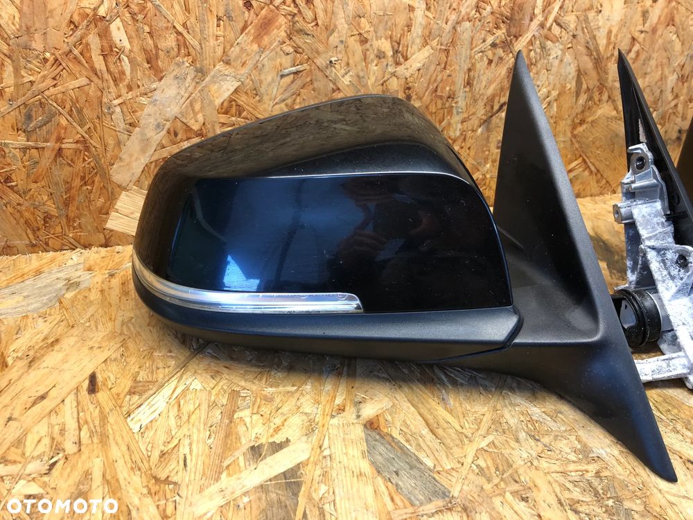 BMW F30 F31 LUSTERKO PRAWE SKŁADANE 5 PIN 668 SCHWARZ 2 II - 2