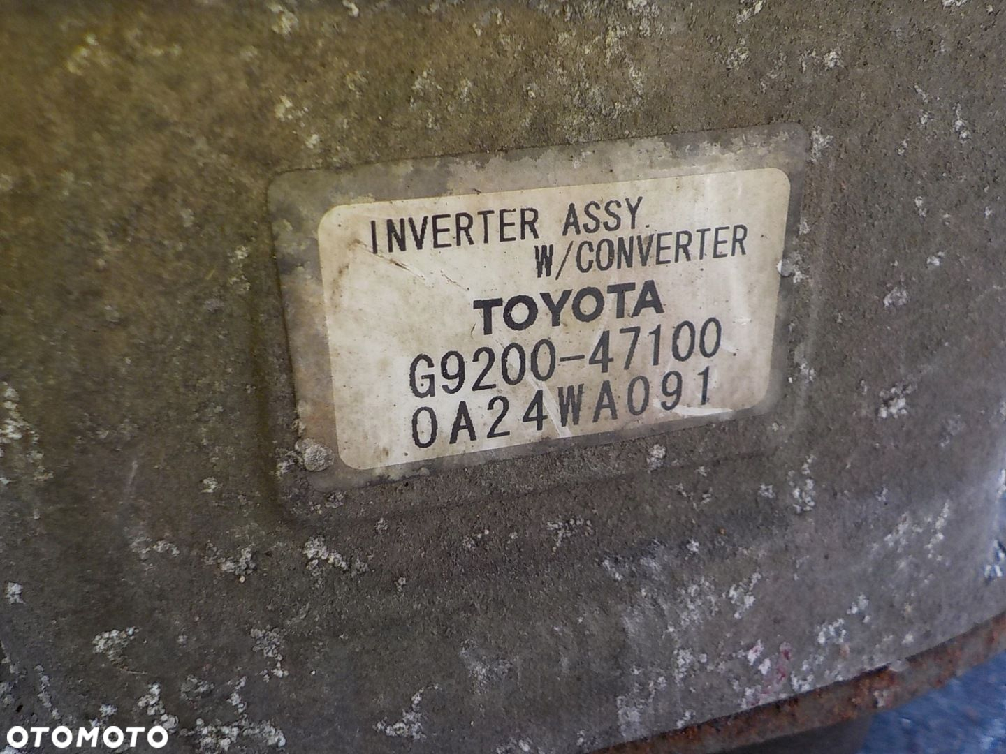 TOYOTA PRIUS INVENTER KONWERTER G9200-47100 G9270-47040 - 2