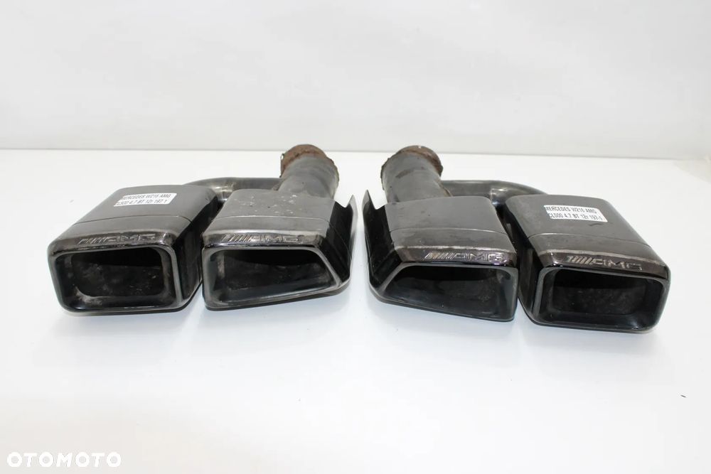 2x Końcówka końcówki wydechu AMG OE Mercedes CL W216 C216 Lift - 19