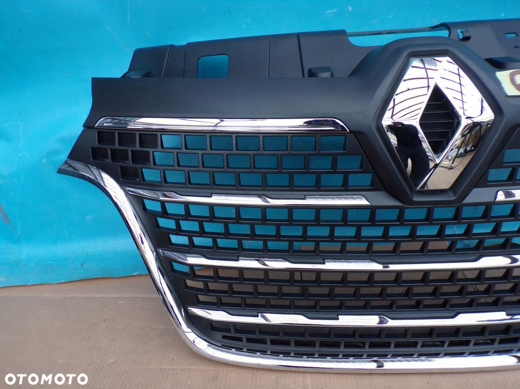 RENAULT MASTER 4 19- atrapa grill CHROMY ORYGINAŁ NOWA - 2