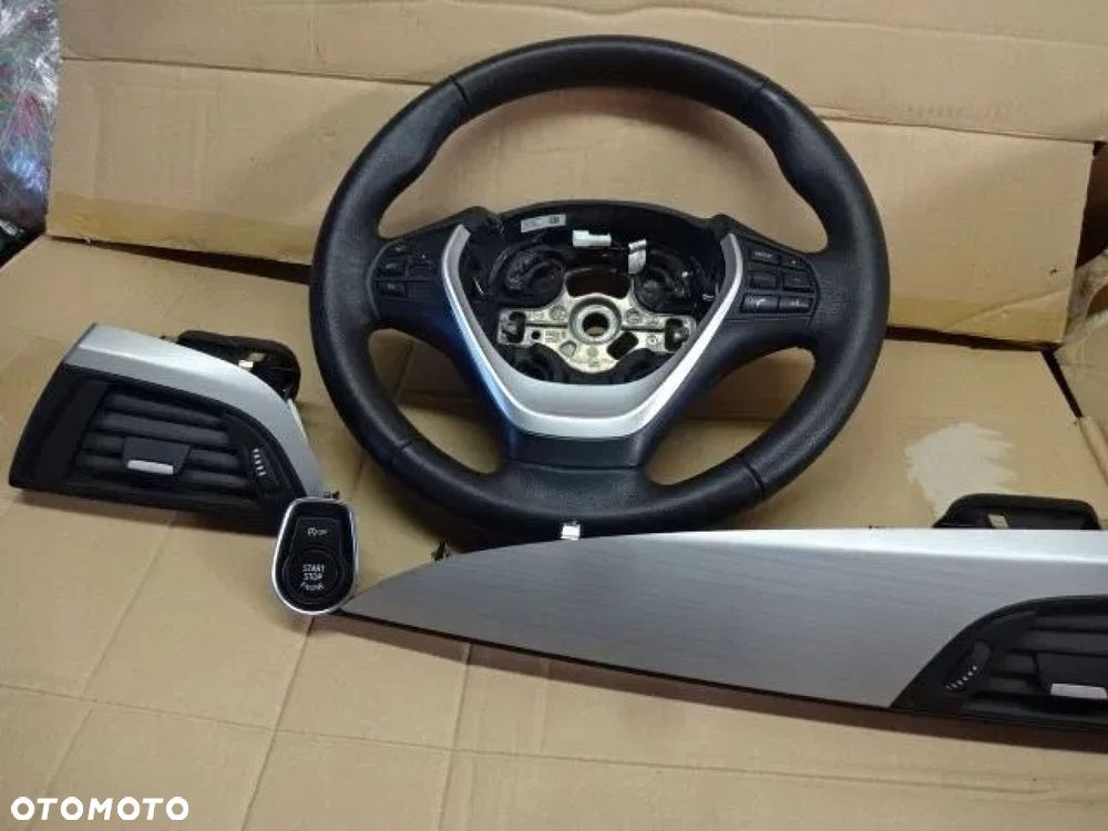 BMW 1  F20 ŁADNA KIEROWNICA MULTI DEKORY DESKI - 1