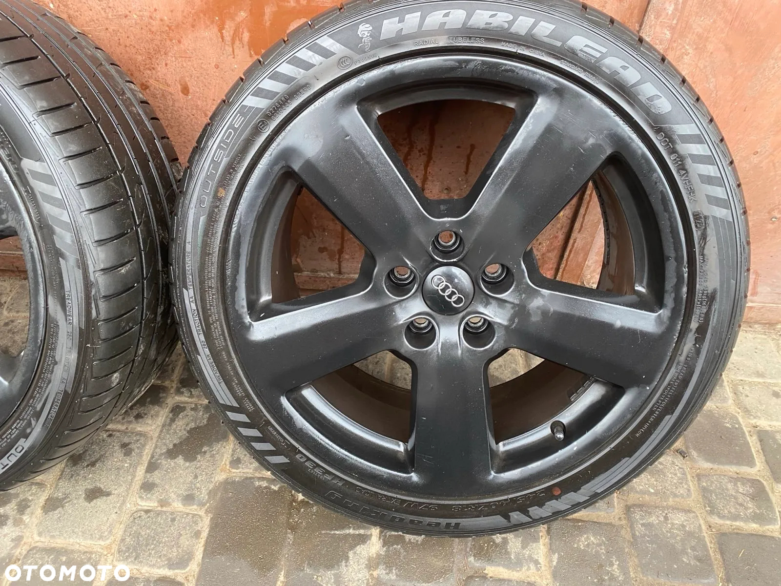 Felgi alufelgi koła 18 5x112 Audi łopaty opony lato 2023 rok 245/40/18 - 21