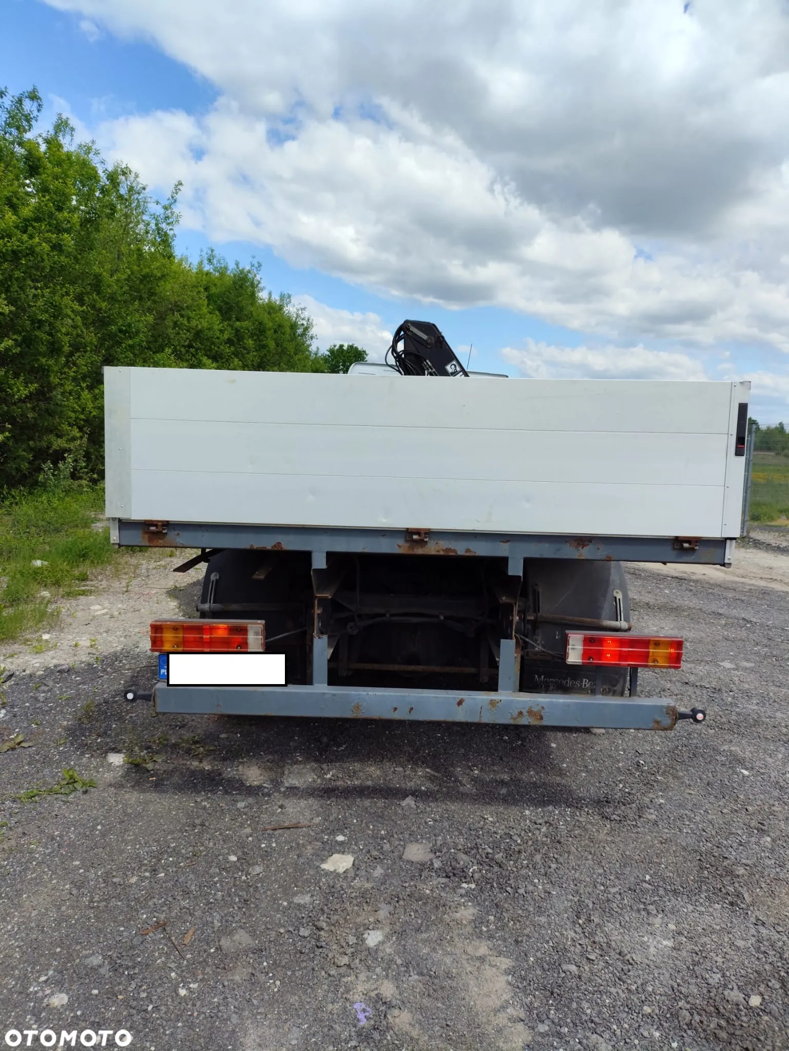 Mercedes-Benz ATEGO 1318 Skrzynia + HDS HIAB 081 A - 7