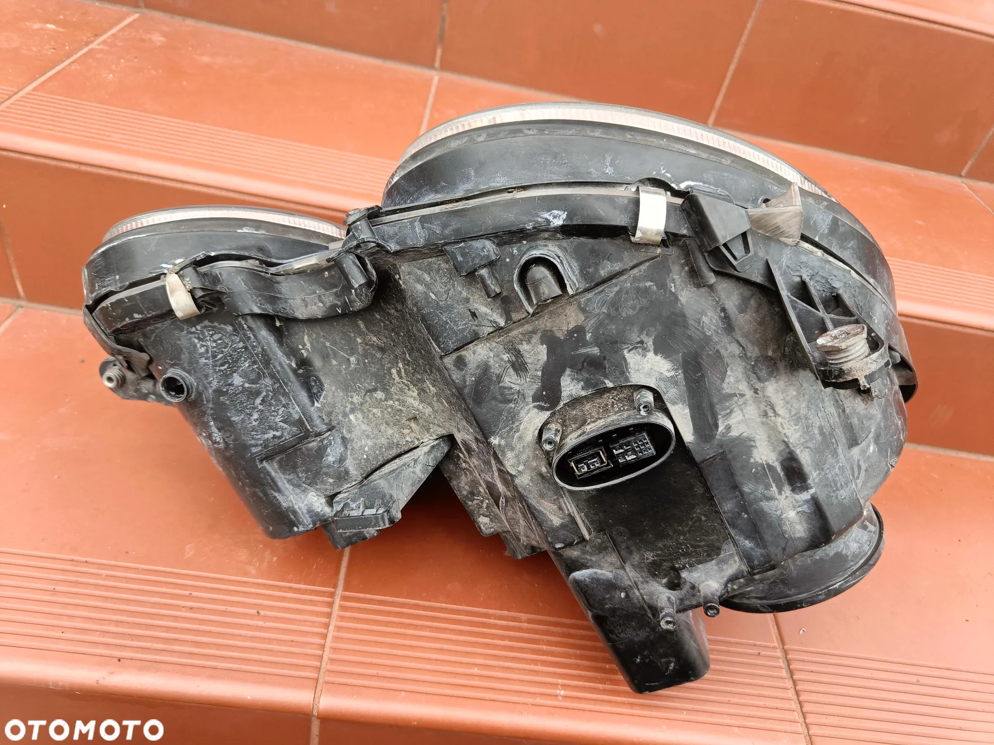 MERCEDES W211 LIFT LAMPA LEWA PRZÓD PRZEDNIA BI XENON NIE SKRĘTNY - 9