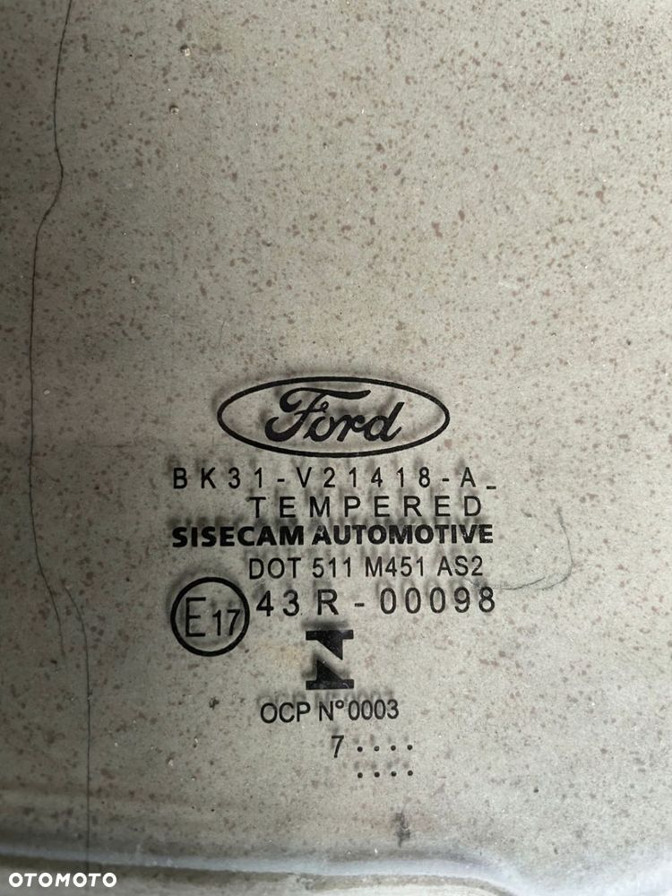 SZYBA PRAWY PRZÓD FORD TRANSIT MK8 12-21r - 3
