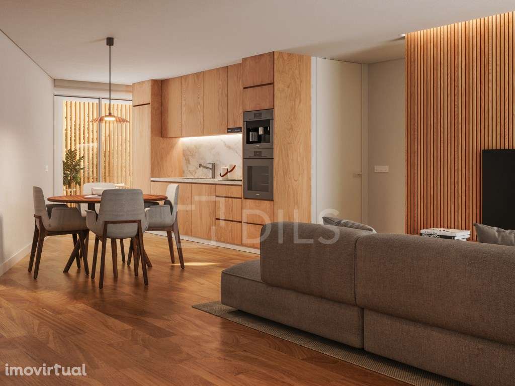 Apartamento T3 com varanda em novo empreendimento no Porto - Grande imagem: 2/46