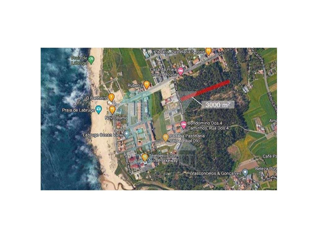 Terreno em Labruge para Construção 400 m da Praia - Grande imagem: 4/4