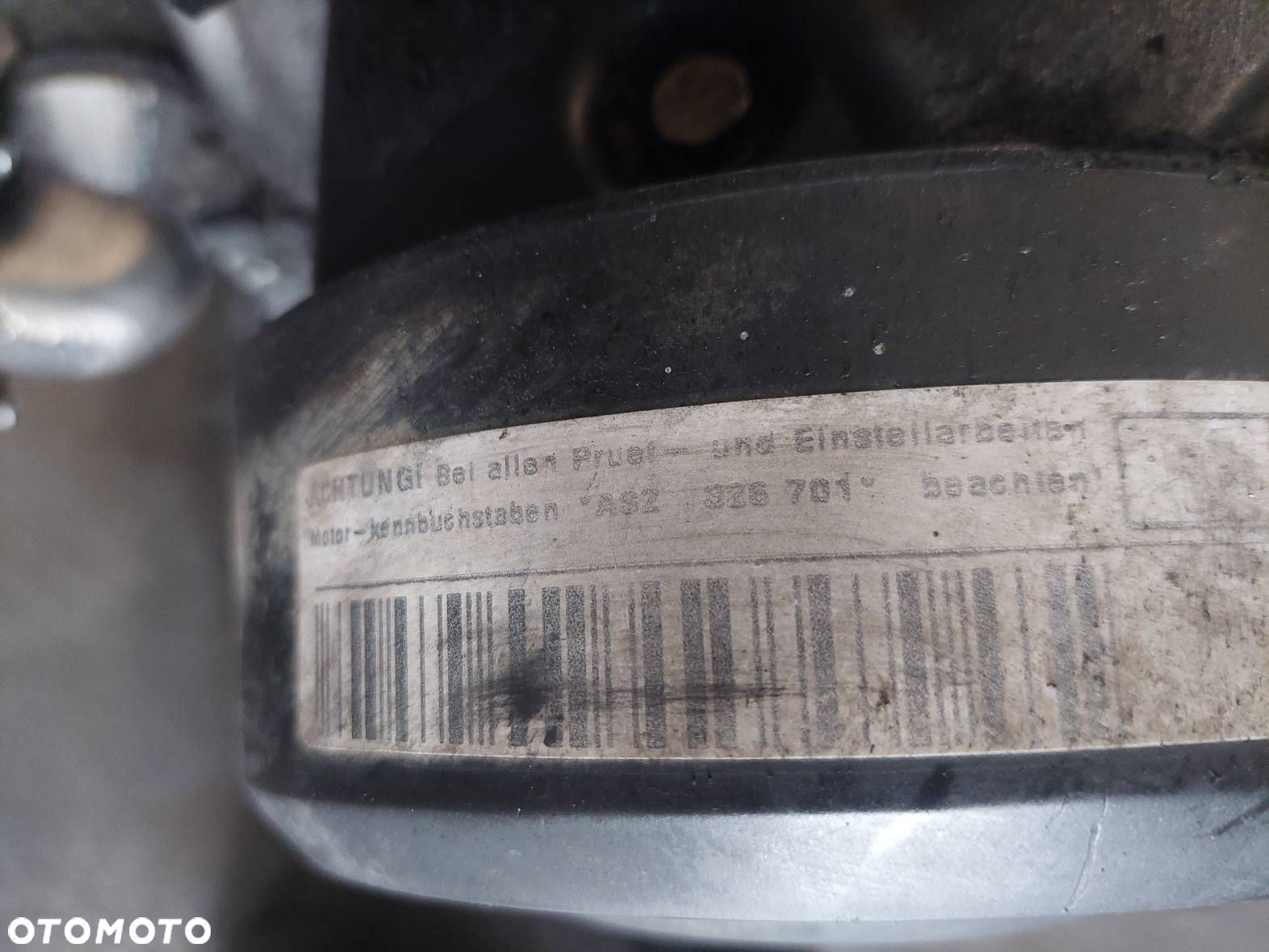 SILNIK DIESEL SŁUPEK + TURBO SHARAN MK1 LIFT 1.9 TDI ASZ 038253014R - 7