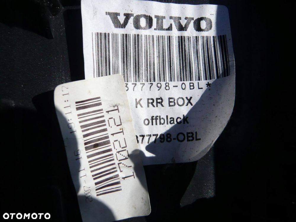 tunel środkowy podłokietnik 377798 volvo v70 iii - 2