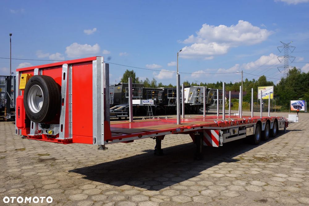 Inny TELEMEGA - naczepa platforma rozciągana - koła 17,5 12T! - kontenery - maszyny ADR EX III - 34