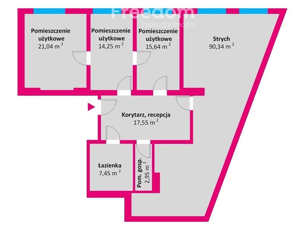 Lokal usługowy w centrum Rzeszowa 169 m² - Pełny obrazek: 4/14