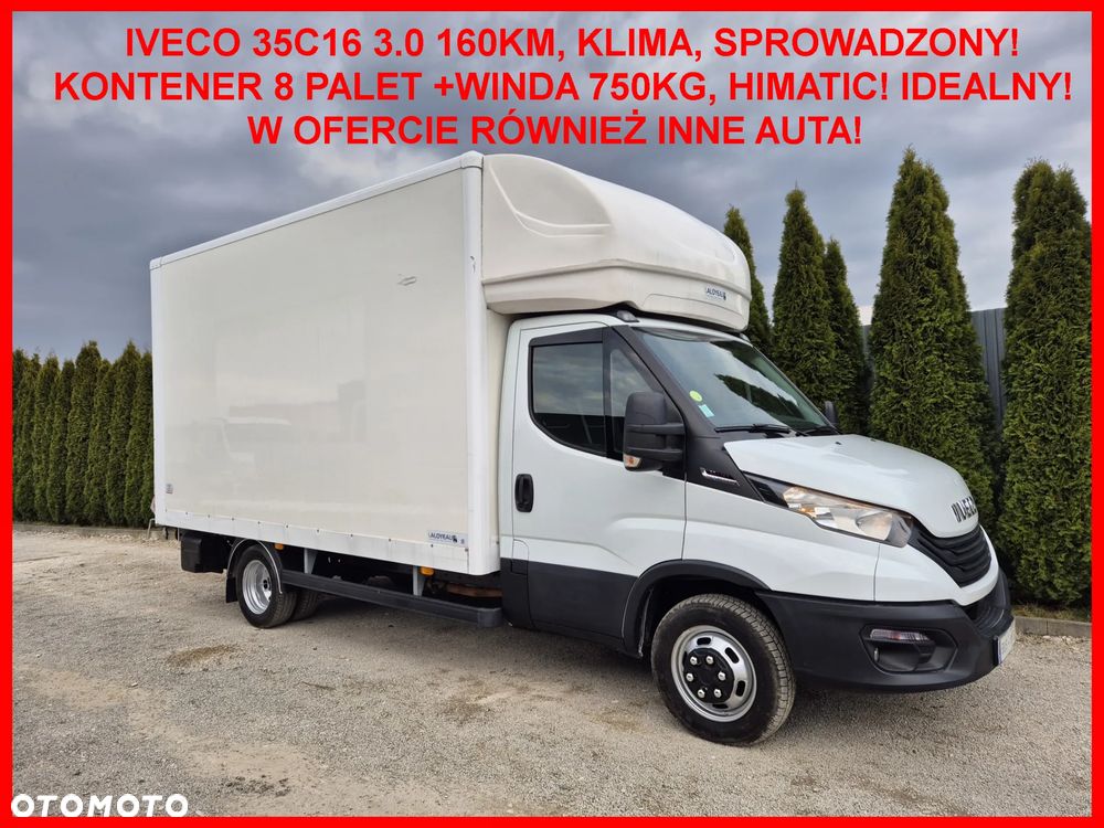 Iveco 35C16 3.0/ Himatic/187tys/Kontener/ - 2