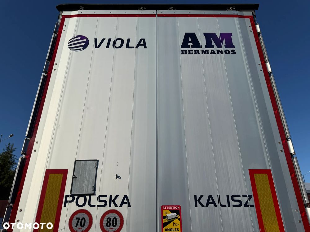 Schmitz Cargobull FIRANKA STANDARD / OPONY JAK NOWE / OŚ PODNOSZONA / KOSZ PALETOWY / PIĘKNY STAN / DESKI ALUMINIOWE / DWA KOŁA ZAPASOWE / DO WYBORU 20 SZTUK !! - 19